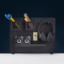 StarTech.com Clamp-On Pegboard with Accessories, 16.5 x 12.5in (42 x 32cm), Steel Pegboard, Desktop Storage Organizer, Desk Mount Peg Board, Black - Mounting component (pegboard panel) - clamp-on - steel - black - desk-mountable thumbnail 13