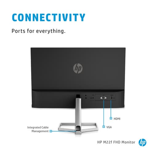 MNTR HP M22F FHD UK — view 3