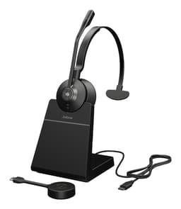 Jabra Engage 55 SE Mono - Headset - on-ear - DECT - wireless - USB-C via DECT adapter - Certified for Microsoft Teams