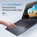 ASUS ExpertBook P1 P1503CV-i582X - Intel Core i5 - 13420H / up to 4.6 GHz - Win 11 Pro - UHD Graphics - 8 GB RAM - 256 GB SSD NVMe - 15.6" TN 1920 x 1080 (Full HD) - Gigabit Ethernet - Wi-Fi 6, Bluetooth - misty grey - with 1 year ASUS ZenCare