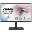 ASUS VA24EQSB - LED monitor - 23.8" - 1920 x 1080 Full HD (1080p) @ 75 Hz - IPS - 300 cd/m� - 1000:1 - 5 ms - HDMI, VGA, DisplayPort - speakers - black thumbnail 1