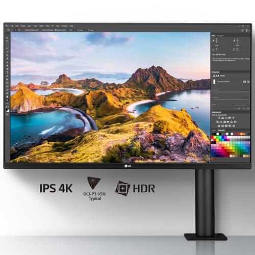 LG UltraFine Ergo 32UN880K-B — view 16