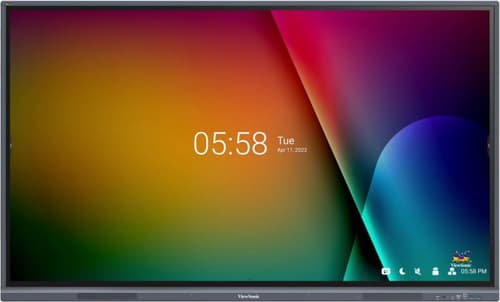 ViewSonic ViewBoard IFP6533 - 65" Diagonal Class LED-backlit LCD display - interactive - with touchscreen (multi touch) - 4K UHD (2160p) 3840 x 2160 - Direct LED