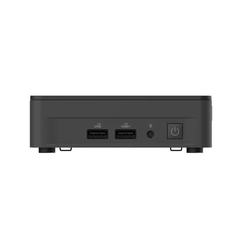 ASUS NUC 13 PRO RNUC13ANKI3048C0I - Mini PC Core i3 i3-1315U / up to 4.5 GHz - RAM 8 GB - SSD 512 GB - NVMe - UHD Graphics - IEEE 802.11ax (Wi-Fi 6E), Gigabit Ethernet, 2.5 Gigabit Ethernet, Bluetooth 5.2 - Win 11 Pro - monitor: none - black — view 3