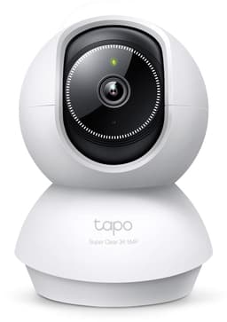 Tapo C230 V1 - Network surveillance camera - pan / tilt - colour (Day&Night) - 5 MP - 2880 x 1620 - 3K - fixed focal - audio - wireless - Wi-Fi - 2.4GHz radio - H.264 - DC 9 V