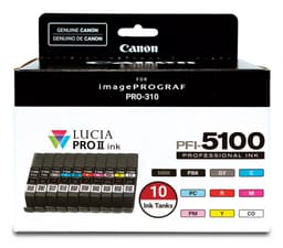Ink/PFI-5100 MBK/PBK/C/M/Y/PC/PM/R/GY/