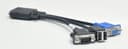 Lenovo - Keyboard / video / mouse (KVM) cable - USB, DB-9, HD-15 (VGA) - for NeXtScale nx360 M4 5455 thumbnail 1