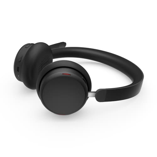 Lenovo 6550 - Headset - on-ear - Bluetooth - wireless - active noise cancelling - black - Certified for Microsoft Teams — view 9
