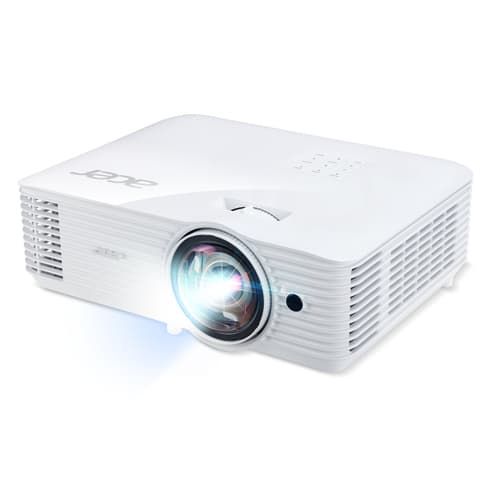 Acer S1386WHN - DLP projector - 3D - 3600 ANSI lumens - WXGA (1280 x 800) - 16:10 - 720p - short-throw fixed lens - LAN — view 4