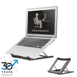 Neomounts NSLS075 - Stand - for notebook - powder-coated steel - black - screen size: 10"-15" - desktop