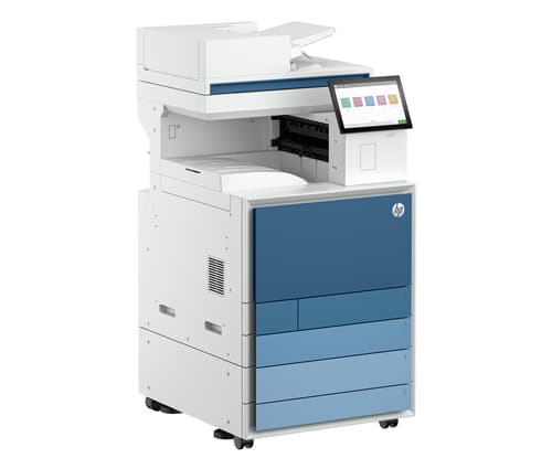 HP LaserJet Enterprise MFP 8801dn - Multifunction printer - colour - laser - A3 (297 x 420 mm) (original) - A3/Ledger (media) - up to 60 ppm (copying) - up to 60 ppm (printing) - 2180 sheets - 33.6 Kbps - Gigabit LAN, USB 3.0, USB 2.0 host, USB 3.0 host — view 3