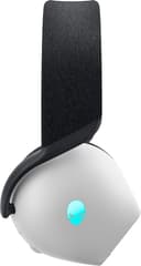 Alienware Tri-Mode Wireless Gaming Headset AW725H - Headset - full size - Bluetooth / 2.4 GHz radio frequency - wireless, wired - 3.5 mm jack - lunar light thumbnail 4