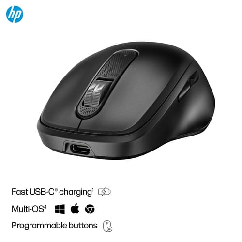 HP 515 UF RECHBL Wireless Mouse EMEA-INTL English Loc-Euro plug — view 3