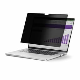 StarTech.com 13.3-inch 16:10 Laptop Touch Privacy Screen, Flip-Up - Notebook privacy filter - 2-way - adhesive, hinge tabs, flip hinges - 13.3" - transparent