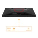 AOC Gaming 27G4HRE - LED monitor - gaming - 27" - 1920 x 1080 Full HD (1080p) @ 200 Hz - Fast IPS - 300 cd/m� - HDR10 - 0.5 ms - 2xHDMI, DisplayPort - speakers thumbnail 3