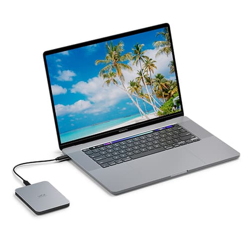LaCie Mobile Drive STLP2000400 - hard drive - 2 TB - USB 3.2 Gen 1 — view 5