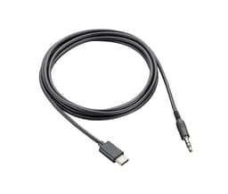 Poly - USB-C to headphone jack adapter - 24 pin USB-C male to mini-phone stereo 3.5 mm male