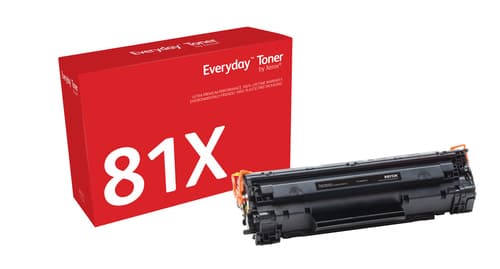 Everyday - High Yield - black - compatible - toner cartridge (alternative for: Canon CRG-137, HP CF283X) - for HP LaserJet Pro M201, M202, MFP M125, MFP M127, MFP M225, Kyocera Mita KM 2810, 2820 — view 1