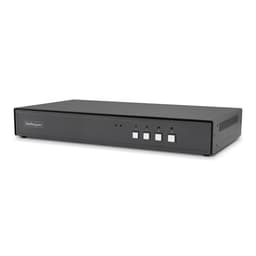 StarTech.com - KVM / audio / USB switch - 4 x KVM / audio / USB - 1 local user - desktop - TAA Compliant