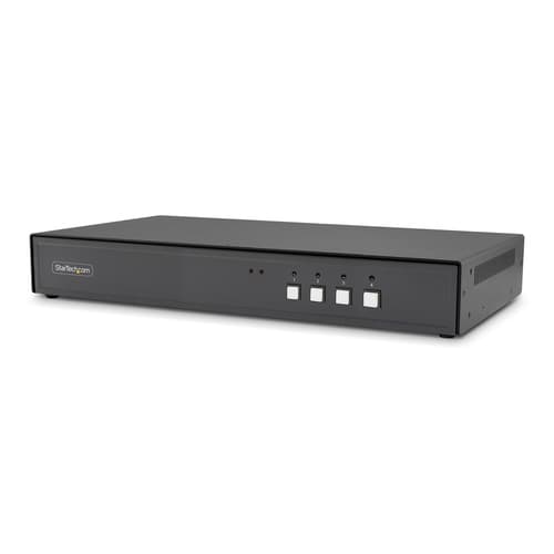 StarTech.com - KVM / audio / USB switch - 4 x KVM / audio / USB - 1 local user - desktop