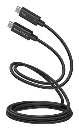 Hyper HyperDrive - Thunderbolt cable - 24 pin USB-C (M) to 24 pin USB-C (M) - USB4 / Thunderbolt 3 / Thunderbolt 4 - 2 m