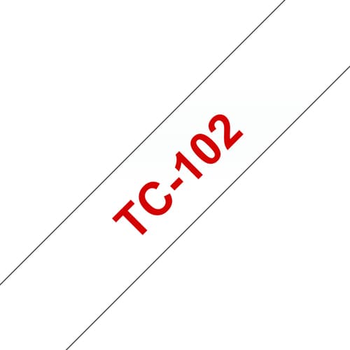 Brother - Roll (1.3cm x 7.6m) 1 roll(s) labels - for P-Touch PT-10, PT-12, PT-12N, PT-15, PT-150, PT-170K, PT-20, PT-25, PT-6, PT-8