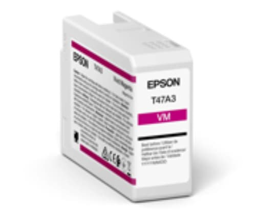 Epson T47A3 - 50 ml - vivid magenta - original - ink cartridge