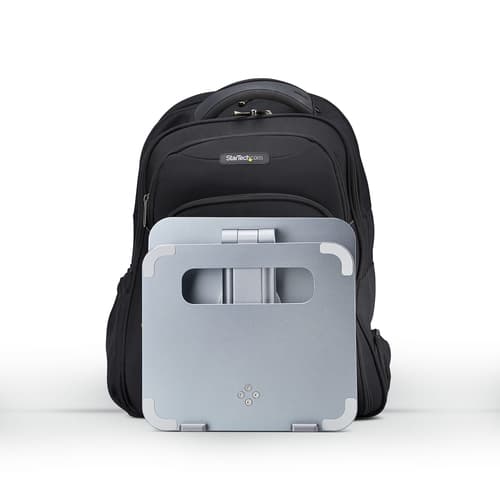 StarTech.com - Notebook stand - 360� swivel, telescopic height adjustment - desktop - silver — view 7