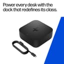 *Non Cancellable/Non Returnable (NCNR)* HP USB-C 100W G6 DOCK EUR thumbnail 4
