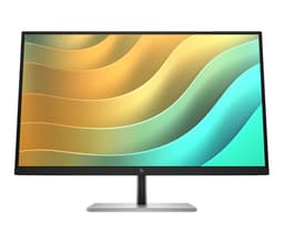 E-Series - LED monitor - 27" (27" viewable) - 2560 x 1440 QHD @ 75 Hz - IPS - 350 cd/m2 - 1000:1 - 5 ms - HDMI, DisplayPort, USB-C - black head, black and silver (stand)