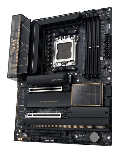 ASUS ProArt X870E-CREATOR WIFI - Motherboard - ATX - Socket AM5 - AMD X870E Chipset - USB4, USB-C 3.2 Gen 2x2, USB 3.2 Gen 2, USB 3.2 Gen 1 - Wi-Fi 7, 10 Gigabit LAN, Bluetooth - onboard graphics (CPU required) - HD Audio (8-channel) — view 7