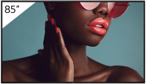 Sony Bravia Professional Displays FW-85BZ40L - 85" Diagonal Class BZ40L Series LED-backlit LCD display - digital signage - Android TV - 4K UHD (2160p) 3840 x 2160 - HDR - Direct LED