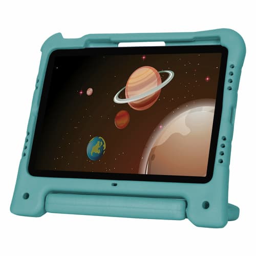 Targus Kids - Back cover for tablet - antimicrobial - EVA form - teal - for Apple 10.9-inch iPad (10th generation), 10.9-inch iPad Air (4th generation, 5th generation), 11-inch iPad Air (M2, M3), 11-inch iPad Pro (1st generation, 2nd generation, 3rd generation, 4th generation)