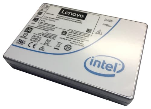 Intel P4510 Entry - SSD - 4 TB - hot-swap - 2.5" - U.2 PCIe 3.0 x4 (NVMe) - for ThinkAgile VX Certified Node 7Y94, 7Z12, ThinkSystem SR850 V2, SR860 V2
