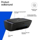HP Deskjet 2921 All-in-One - Multifunction printer - colour - ink-jet - 216 x 297 mm (original) - A4/Legal (media) - up to 6 ppm (copying) - up to 7.5 ppm (printing) - 60 sheets - USB 2.0, Wi-Fi(n) - black cement with evening fog accents thumbnail 10
