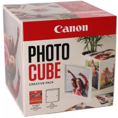 Canon PP-201 - Glossy - pink - 130 x 130 mm 40 sheet(s) photo paper - for MAXIFY GX3050, GX4050, GX5050, GX5550, GX6550, PIXMA G1530, G2570, G3570, G4570, G650
