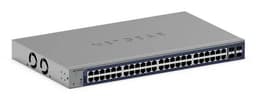 NETGEAR Smart S3300-52X - V3 - switch - L3 Lite - smart - 48 x 10/100/1000 + 4 x SFP+ - desktop, rack-mountable (380 W) - for P/N: AXM764-10000S, AXM765-10000S, G728TXPAV-10000S, G752TXPAV-10000S, GS752TXAV-10000S