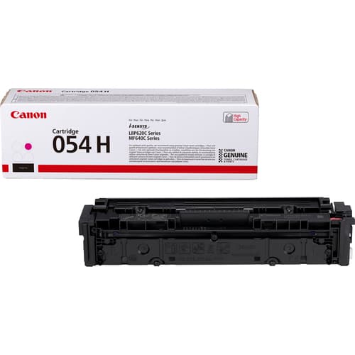 Canon 054 H - High capacity - magenta - original - toner cartridge - for imageCLASS LBP622Cdw, MF641CW, MF642Cdw, MF644Cdw — view 1
