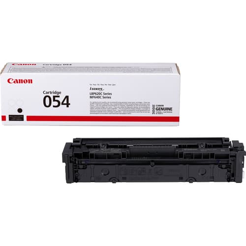 Canon 054 - Black - original - toner cartridge - for imageCLASS LBP622Cdw, MF641CW, MF642Cdw, MF644Cdw — view 1