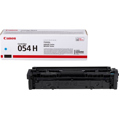 Canon 054 H - High capacity - cyan - original - toner cartridge - for imageCLASS LBP622Cdw, MF641CW, MF642Cdw, MF644Cdw