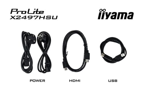 iiyama X2497HSU-B1 24" IPS LCD with 4-si — view 16