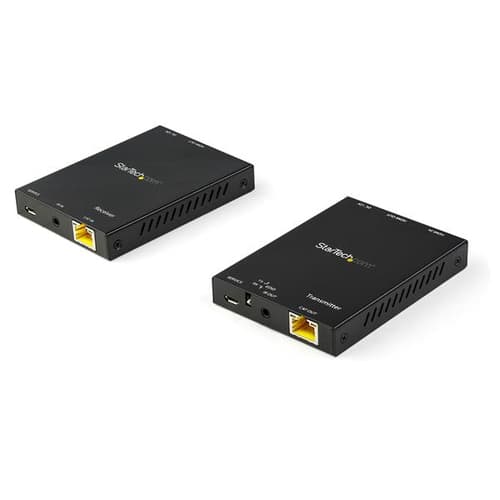 StarTech.com HDMI over CAT6 Extender Kit - 4K 60Hz - HDMI Balun Kit - Signal up to 165 ft / 50m - HDR - 4:4:4 - 7.1 Audio Support (ST121HD20V) - Video/audio extender - HDMI - over CAT 6 - up to 50 m