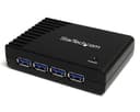 StarTech.com 4-Port USB 3.0 SuperSpeed Hub with Power Adapter - Portable Multiport USB-A Dock IT Pro - USB Port Expansion Hub for PC/Mac (ST4300USB3) - Hub - 4 x SuperSpeed USB 3.0 - desktop thumbnail 1