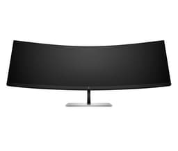 HP E45c G5 - E-Series - LED monitor - curved - 44.5" - 5120 x 1440 Dual Quad HD @ 165 Hz - VA - 400 cd/m� - 3000:1 - 3 ms - HDMI, DisplayPort, USB-C - speakers - black head, black and silver (stand)