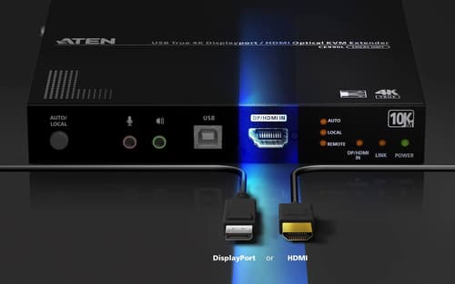 True 4K DP/HDMI Optical KVM 10km — view 6