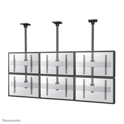 Neomounts NMPRO-C32 - Bracket - fixed - for 3x2 video wall - black - screen size: 32"-55" - ceiling mountable