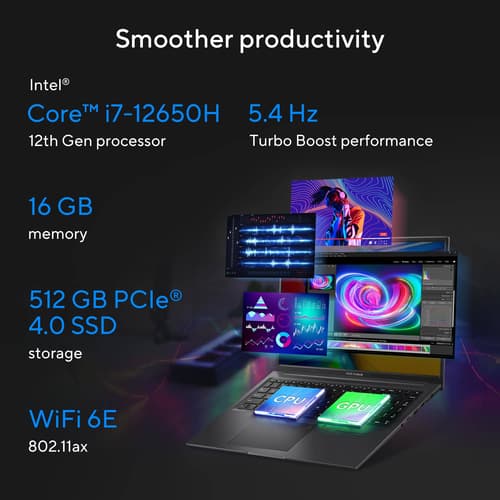 ASUS 16 I7-12650H 16/512GB W11 4050 — view 21