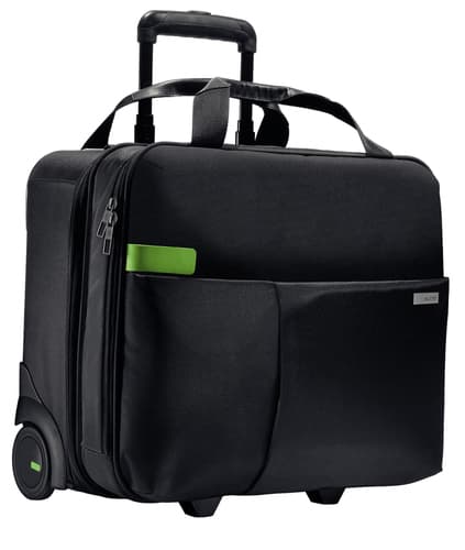 CARRY-ON TROLLEY SMART TRVLR BLK — view 1