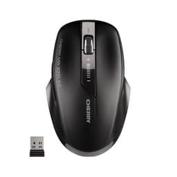 CHERRY MW 2310 2.0 - Mouse - right and left-handed - optical - 6 buttons - wireless - RF, 2.4 GHz - USB wireless receiver - black