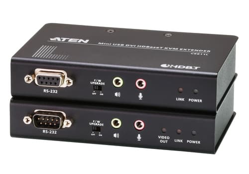 ATEN CE611 - Transmitter and receiver - KVM / audio / serial extender - HDBaseT - USB - up to 100 m